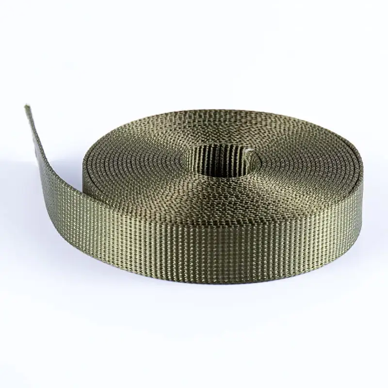 2.5cm 涤纶斜纹宠物狗项圈柔性织带